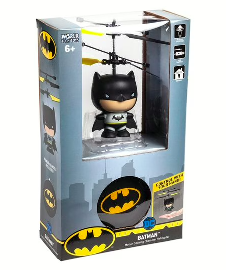 wholesale truckload of 4,000 licensed dc toys superman, batman, and wonder woman 3.5″ flying character ufo helicopter toys – suggested retail values to $17.99 each – your price is only $4.75 each