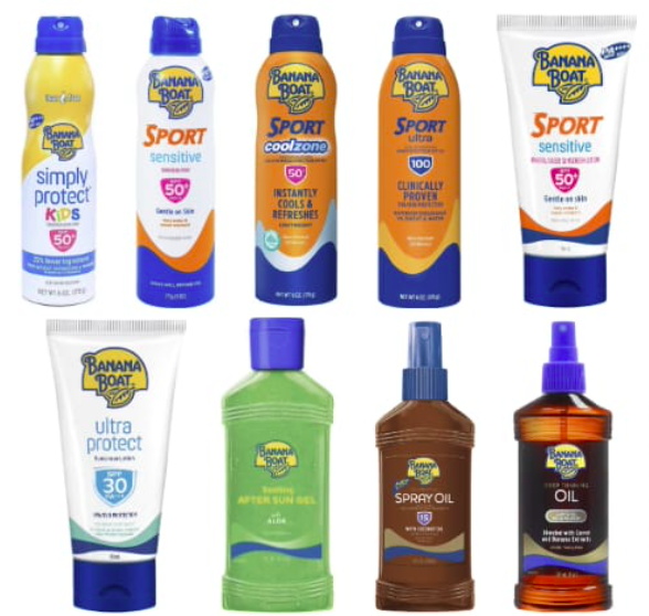 Wholesale Truckload Of Banana Boat Sunscreens, Tanning Oils, And Gels - Contact Us For An Amazing Price