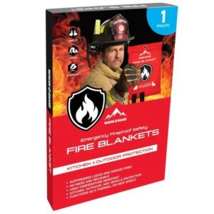 Wholesale Truckload Of 18,000 Rescue And Guard Emergency Fireproof Safety Fire Blankets - 39" x 39" - Your Price Is Only $3.60 Each