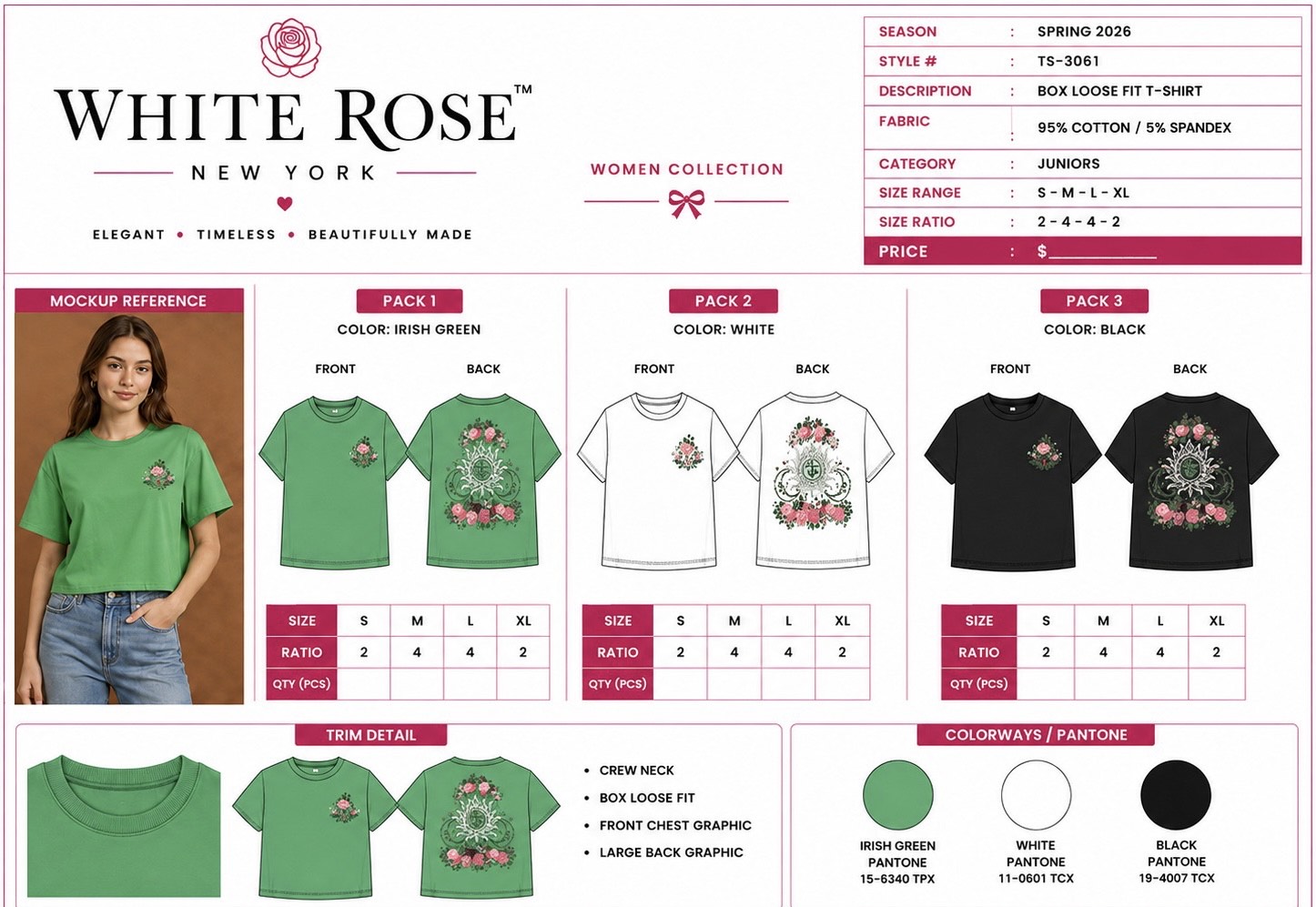 Wholesale Truckload Of 63,468 White Rose New York Blouses – Suggested Retail Price $20.00 Each – Your Price Is Only $1.45 Each